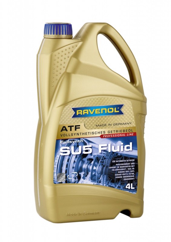 Трансмиссионное масло RAVENOL ATF SU5 Fluid (4л) new
