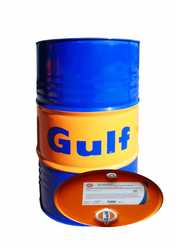 Моторное масло GULF TEC Plus SAE 10W-40 (60л)***