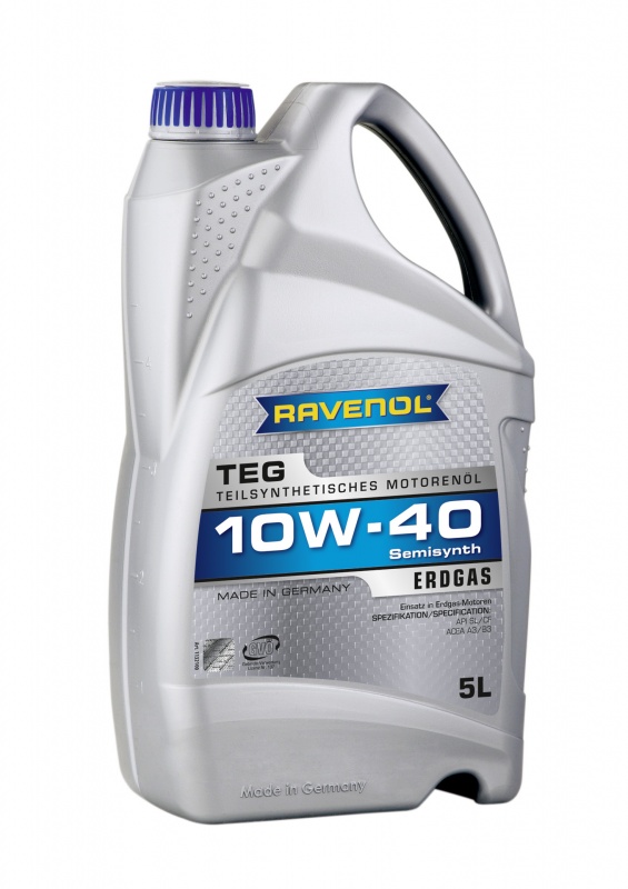 Моторное масло RAVENOL TEG SAE 10W-40 ( 5л) new