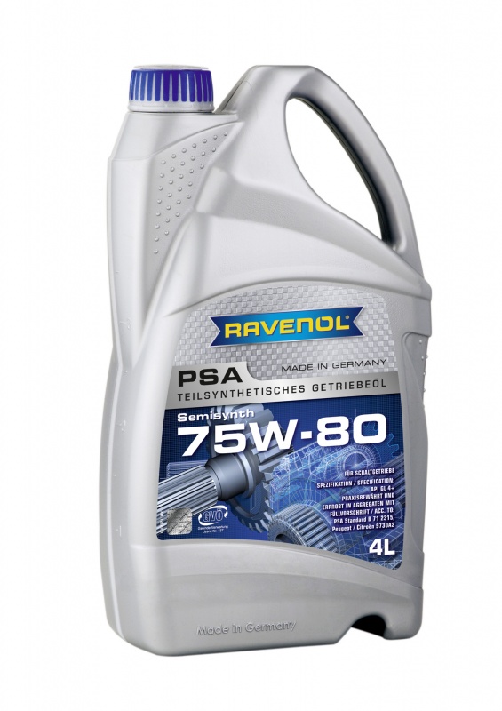Трансмиссионное масло RAVENOL PSA SAE 75W-80 (4л) new