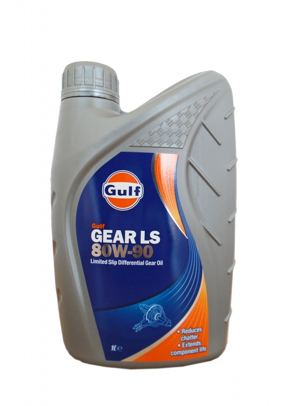 Трансмиссионное масло GULF Gear LS SAE 80W-90 (1л)