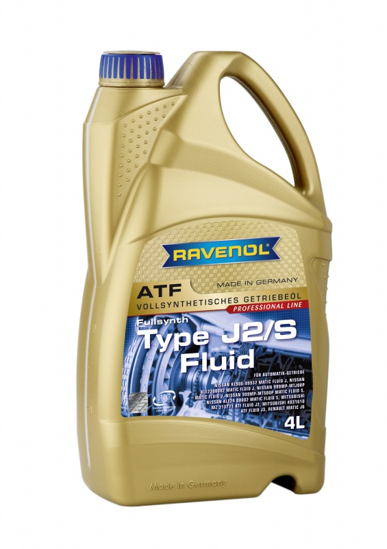 Трансмиссионное масло RAVENOL ATF J2/S ( 4л) new
