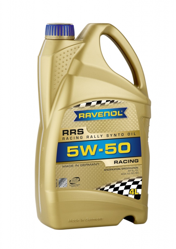 Моторное масло RAVENOL Racing Rally Synto SAE5W-50 ( 4л) new