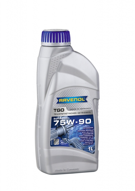 Трансмиссионное масло RAVENOL TGO SAE 75W-90 GL-5 ( 1л) new