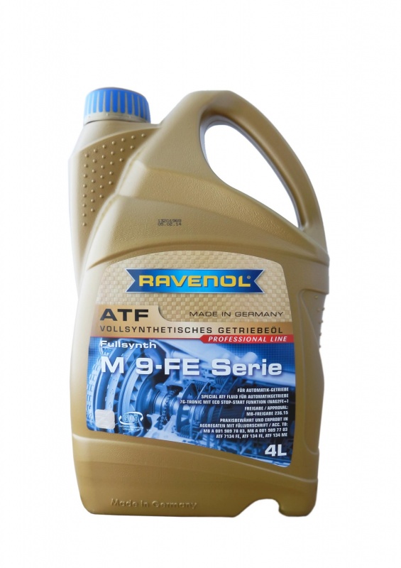 Трансмиссионное масло RAVENOL ATF M 9FE-Serie ( 4л) new