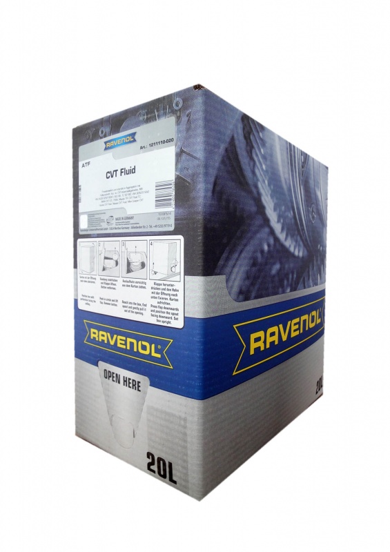 Трансмиссионное масло RAVENOL CVT Fluid (20л) ecobox