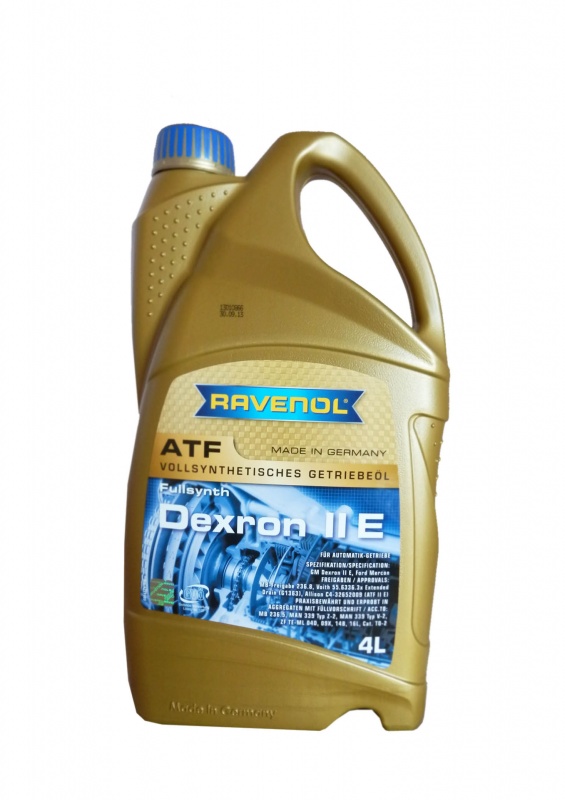 Трансмиссионное масло RAVENOL ATF Dexron IIE (4л) new