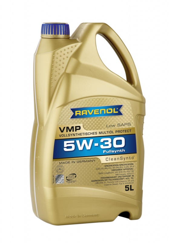 Моторное масло RAVENOL VMP SAE 5W-30 ( 5л) new
