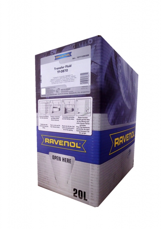 Трансмиссионное масло RAVENOL Transfer Fluid TF-0870 (20 л) ecobox