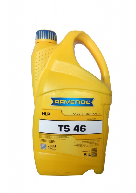 Гидравлическое масло RAVENOL Hydraulikoel TS 46 ( 5л) new